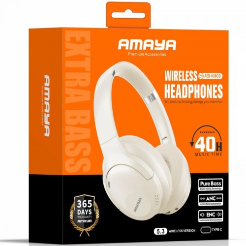 Накладні бездротові навушники Amaya H360D ANC Black