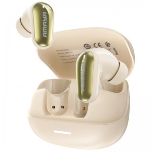 Бездротові TWS навушники Amaya ATW-53I Biege