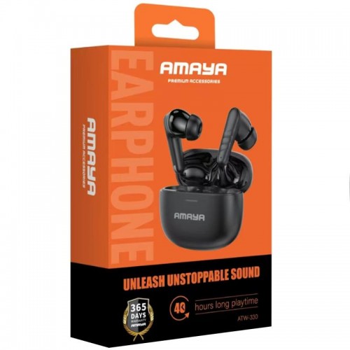 Бездротові TWS навушники Amaya ATW-330 Black