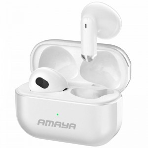 Бездротові TWS навушники Amaya TK04 Gaming White
