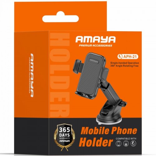 Автодержатель Amaya APH-21 (центральная консоль) Черный