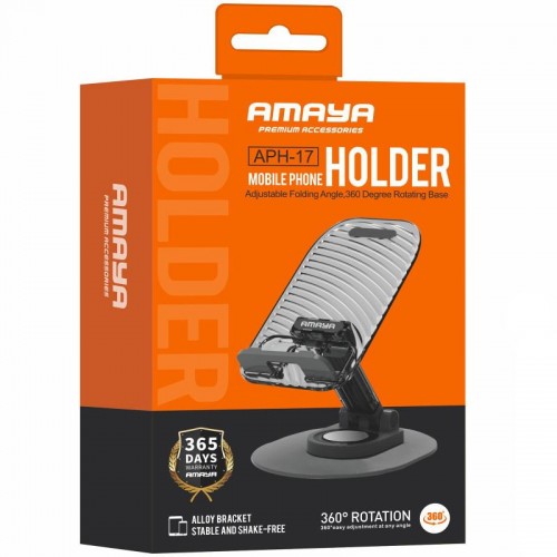 Подставка для телефона Amaya APH-17 Black