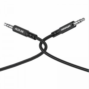 Аудиокабель Aux Amaya AUX-06 (2 м) Чёрный