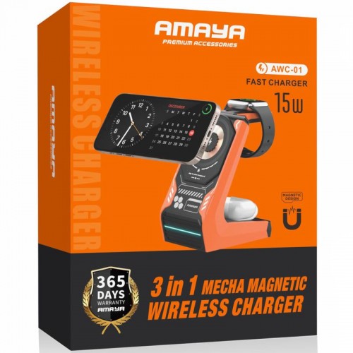 БЗП Amaya AWC-01 3-in-1 15W Orange