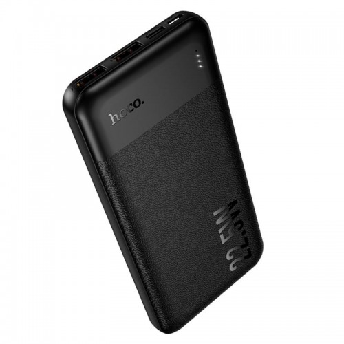 Портативний ЗП з швидкою зарядкою Power Bank Hoco J159 Essence 22.5W+PD20W 10000 mAh Чорний