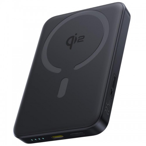 Портативное ЗУ Power Bank Baseus EnerFill FM12 Qi2 Magnetic 22.5W с БЗУ 10000mAh (E00285) Cosmic Black