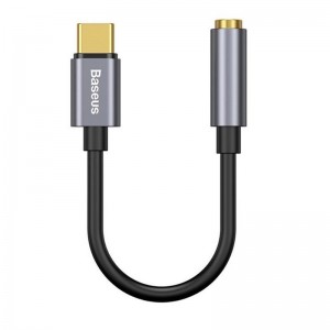 Перехідник Baseus L54 Type-C to 3.5mm (CATL54) Сірий