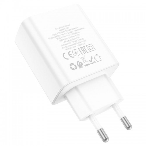 СЗУ Hoco C102A Fuerza QC3.0 (4USB-A) White
