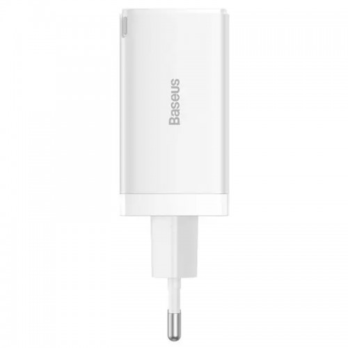 СЗУ Baseus GaN5 Pro 65W 2Type-C+USB 100W EU (CCGP12020) White