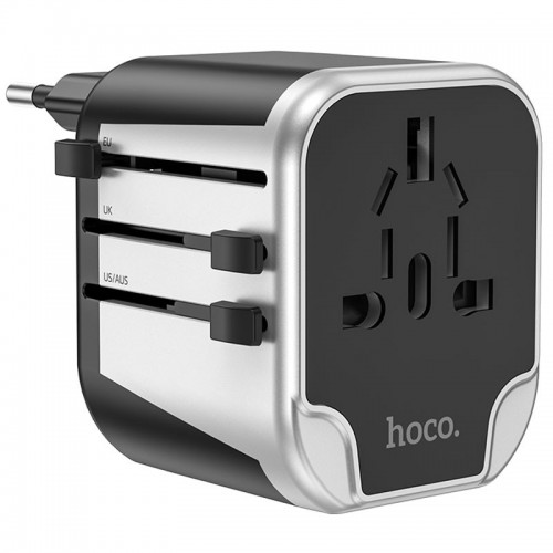 МЗП Hoco AC5 Level 2USB+Socket Black