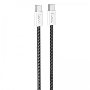 Дата кабель Hoco X104 Source 60W Type-C to Type-C (2m) Black