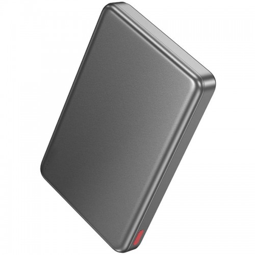 Портативное ЗУ Power Bank Hoco Q26A Joy PD20W с БЗУ 10000 mAh Metal gray