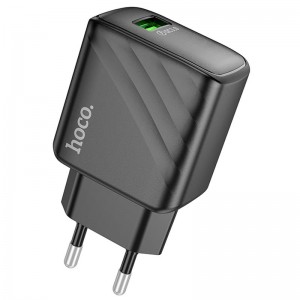 СЗУ Hoco CS21A Rich QC3.0 18W (1USB-A) Black