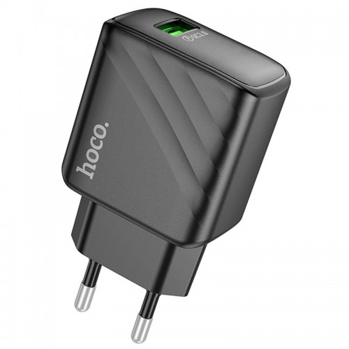 СЗУ Hoco CS21A Rich QC3.0 18W (1USB-A) Black