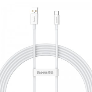 Дата кабель Baseus Superior Series Fast Charging USB to Type-C 100W (1m) (P10320102) Cluster Black