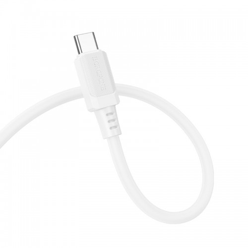 Дата кабель Borofone BX115 Lotto USB to Type-C 3A (1m) White