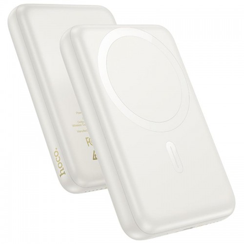 Портативное ЗУ Power Bank Hoco J141 Grace PD20W с БЗУ 10000 mAh Milky White