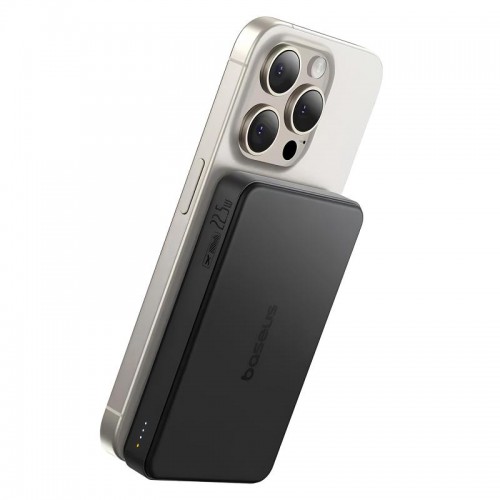Портативное ЗУ Power Bank Baseus Airpow II OS Qi2 22.5W с БЗУ 10000 mAh (P10080000) Cosmic Black