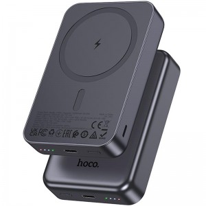 Портативное ЗУ Power Bank Hoco J160A Original PD20W с БЗУ 10000 mAh Metal gray
