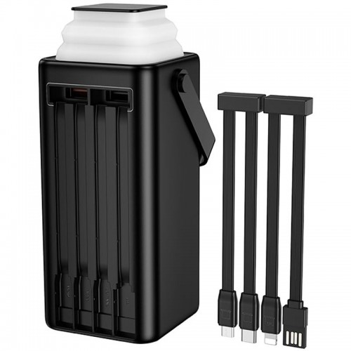 Портативное ЗУ Power Bank Borofone BJ65B High 22.5W+PD20W with cable 80000 mAh Black
