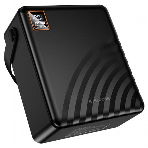 Портативное ЗУ Power Bank Borofone BJ85 Myriad 22.5W+PD20W with lighting 100000 mAh Black