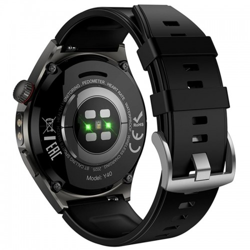Смарт-годинник Hoco Y40 Smart sports watch (call version) Black
