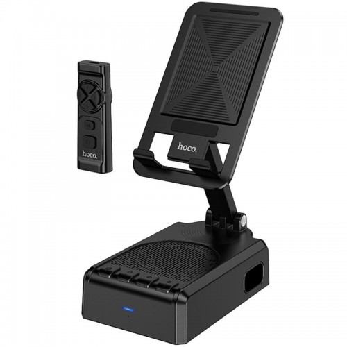 Bluetooth Колонка Hoco HC45 Wave с подставкой для телефона и пультом управления Black