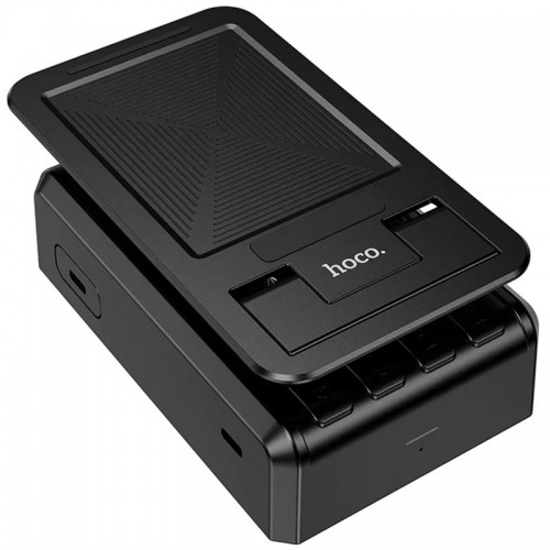 Bluetooth Колонка Hoco HC45 Wave с подставкой для телефона и пультом управления Black
