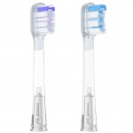 Сменные насадки для электрической зубной щетки Hoco HP64 Acoustic (2шт) Transparent