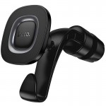 Автотримач Hoco H99 Crown magnetic на підголівник Black metal gray