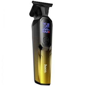 Машинка для стрижки волос Hoco HP27 Engraving Gold