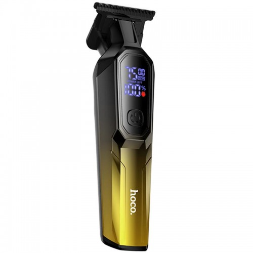Машинка для стрижки волос Hoco HP27 Engraving Gold
