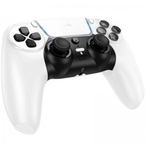 Ігровий джойстик геймпад Hoco GA32 Dragon for PS5 White