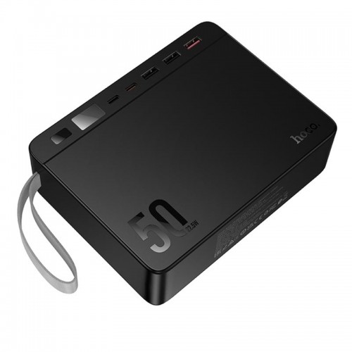 Портативное ЗУ Power Bank Hoco J166 Carretera 22.5W+PD20W+lighting 50000 mAh Black