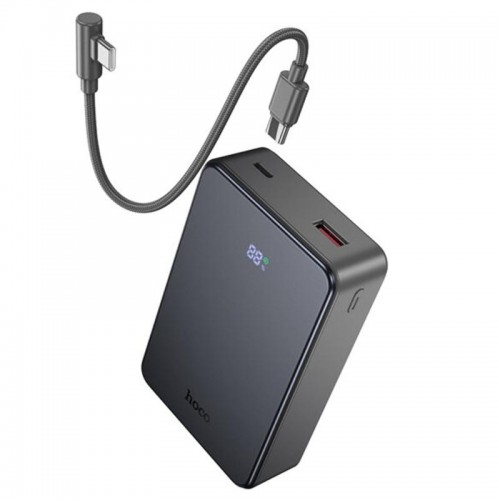 Портативное ЗУ Power Bank Hoco J170A Starlight 22.5W+PD20W with cable 20000 mAh Metal gray