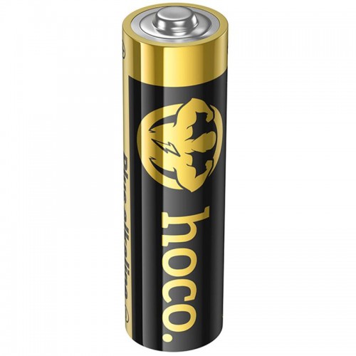 Батарейки Hoco JA1A AA (LR6) Alkaline 2 pcs Black