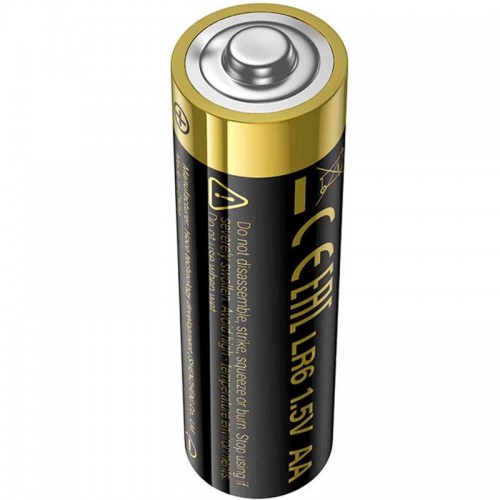Батарейки Hoco JA1B AA (LR6) Alkaline 4 pcs Black