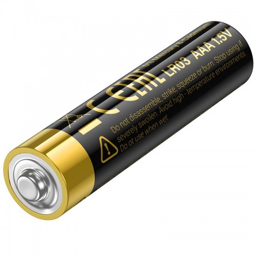 Батарейки Hoco JA2A AAA (LR03) Alkaline 2 pcs Black