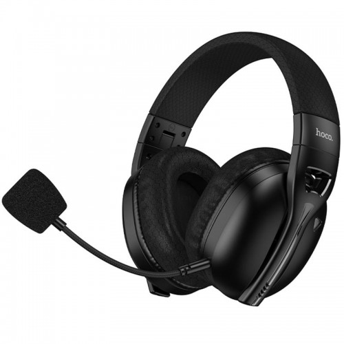 Накладные беспроводные наушники Hoco W114 Magic +3.5mm+2.4G Black