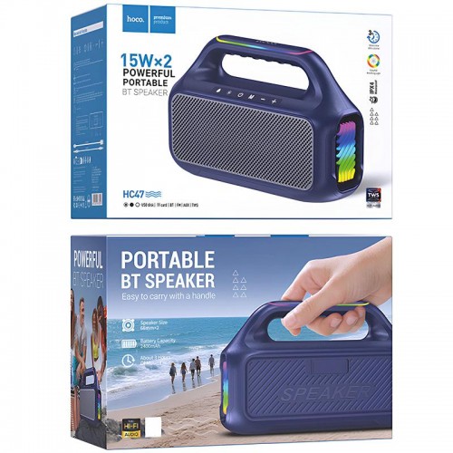 Bluetooth Колонка Hoco HC47 Delight Blue