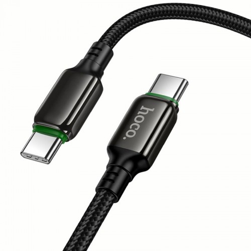 Дата кабель Hoco X127 Exceed Type-C to Type-C 60W (1m) Black