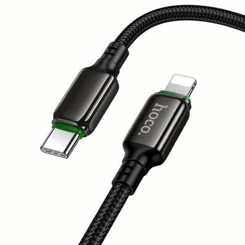 Дата кабель Hoco X127 Exceed Type-C to Lightning PD30W (1m) Black