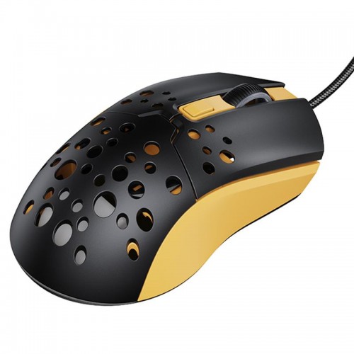 Мышь проводная Hoco GM51 Sky Luminous Black / Yellow