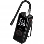 Автомобільний насос Hoco ZP18 Enlighten smart air pump Black