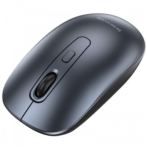 Мышь беспроводная Borofone BG13 Winner 2.4G Black / Metal gray