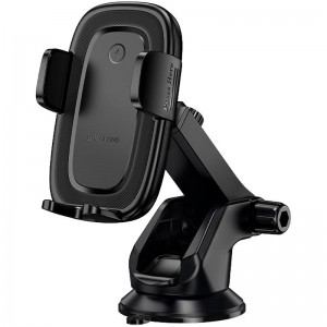 Автодержатель с БЗУ Borofone BH223 Follower 15W (center console) Black