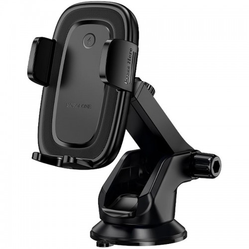 Автотримач з БЗП Borofone BH223 Follower 15W (center console) Black