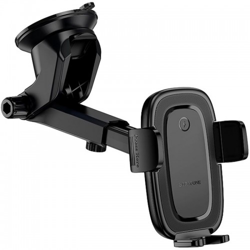Автотримач з БЗП Borofone BH223 Follower 15W (center console) Black