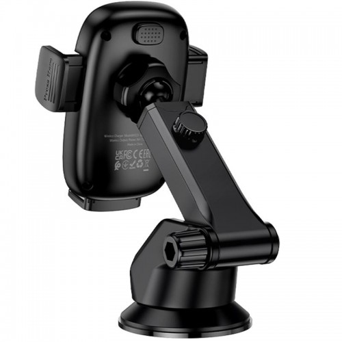 Автотримач з БЗП Borofone BH223 Follower 15W (center console) Black
