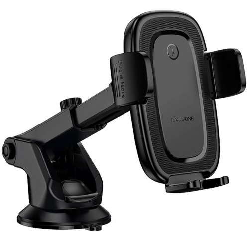 Автотримач з БЗП Borofone BH223 Follower 15W (center console) Black